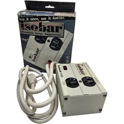 Tripp Lite Isobar 2-Outlet Surge Protector, 1410 Joules - Image 1 of 4