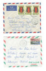 1964  2 Briefumschlge aus Madagaskar