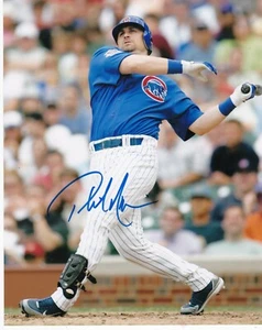 PHIL NEVIN CHICAGO CUBS ACTION SIGNED 8x10 - Picture 1 of 1