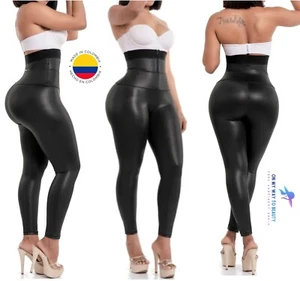 Leggins Levanta Cola Push Up Tummy Control Abdomen Reducer Faja Colombiana - Picture 1 of 25