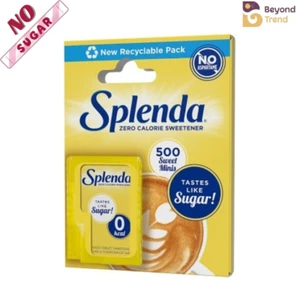 Splenda Sweet Minis 500 Tablets Zero Calorie Sweetener Portable Sugar Substitute - Picture 1 of 1