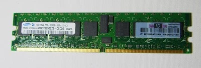 RAM de escritorio HP 512 MB DDR2 667 CL5 1RX8 PC2-5300E-555-12-F0 Foto 1 de 2