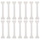 Halloween Decor 36Pcs White Plastic Bones for Dress up Party and Haunted House