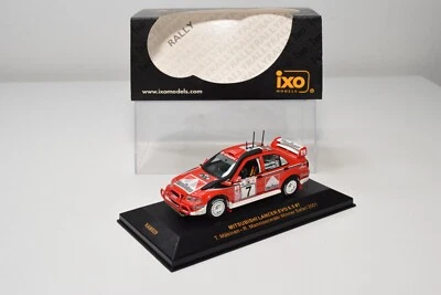 B21 1:43 IXO RAM029 MITSUBISHI LANCE EVO 6.5 #7 WINNER SAFARI 2001 MIB - Immagine 1 di 4
