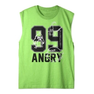 Rovio Boys Angry Birds Muscle Tank Top, Green X-Large - Picture 1 of 3