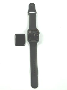APPLE WR-50M iWatch 42mm GPS Black Series 2 Faceplate Included PARTS REPAIR D331 - Picture 1 of 7