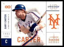2001 Upper Deck Legends of New York Gary Carter New York Mets #68