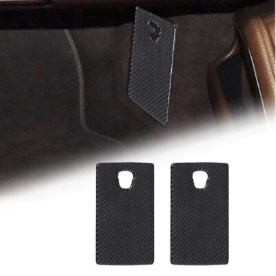 Carbon Fiber OBD Port Panel Cover Trims For Porsche 718 Cayman Boxster 2016-2022 Foto 1 de 4