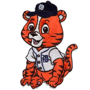 Detroit Tigers Baby Team Mascot "Paws" Self-Adhesive Patch - Picture 1 of 2