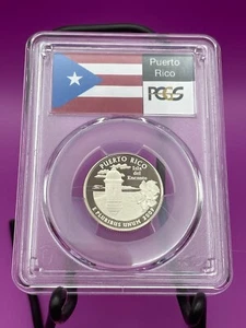 2009 S 25C Clad Puerto Rico Quarter PCGS PR70DCAM - Picture 1 of 9