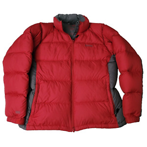 Manteau en duvet d'oie fille taille 16 Katmandou 550 avec sac à trucs EXC
