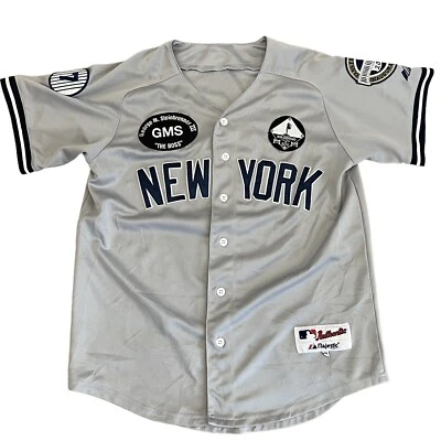 Camiseta deportiva vintage de Mickey Mantle inaugural de los New York Yankees 2009 48 Majestic MLB Foto 1 de 4