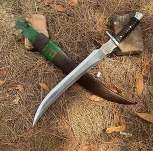 Custom Handmade Carbon Steel Survival Viking Sword Hunting Sword Full Tang - Picture 1 of 6
