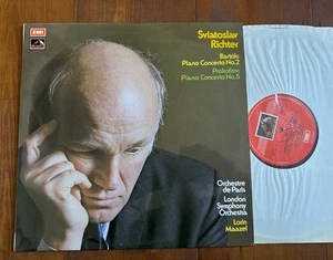 ASD 2744 Bartok Prokofiev Piano Concertos Sviatoslav Richter Maazel - Picture 1 of 2