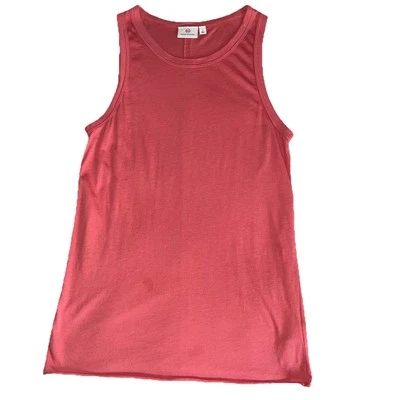 Camiseta sin mangas AG Adriano Goldschmied Cambria Coral para mujer talla S Foto 1 de 4