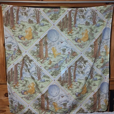 Cortina de ducha vintage Disney Winnie the Pooh & Friends in the Woods 68x68 decoración Foto 1 de 4