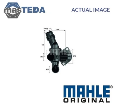 TI 6 80 ENGINE COOLANT THERMOSTAT MAHLE ORIGINAL FOR SEAT LEON 2L 195KW,177KW - Image 1 of 4