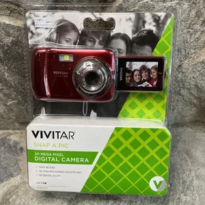 Vivitar ViviCam XX14 20MP HD Selfie Digital Camera 4X Zoom TESTED! - Picture 1 of 6