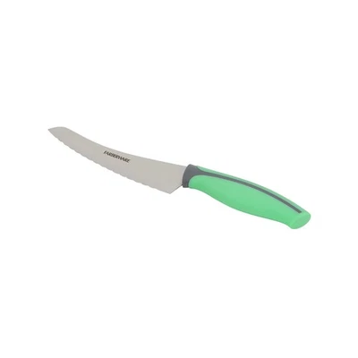 Cuchillo para pan Farberware Slice hoja dentada ultra afilada, agarre suave ergonómico... Foto 1 de 4