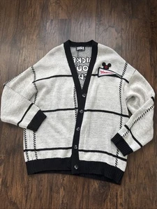 Disney Mickey Mouse Club Cardigan Mouseketeers grey size Xl - Imagen 1 de 5