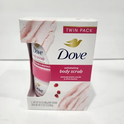 Dove Massage Exfoliating Body Polish Scrub Pomegranate & Shea Butter 10.5 oz X 2 - Image 1 of 3