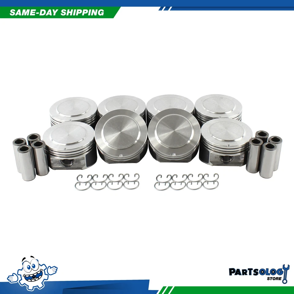 DNJ P1101 Std. Complete Piston Set For 02-07 Dodge Jeep Dakota Grand 4.7L SOHC - Image 1 of 1