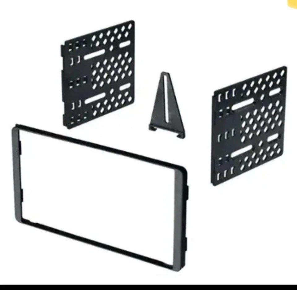 For 1990-93 Ford Mustang Radio Relocation Double Din Trim Bezel Mounting Kit US - Image 1 of 2