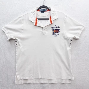 Polo Ralph Lauren US-RL Rescue Patrol Coastal Graphic Poloshirt Gr. XL Vintage - Bild 1 von 4