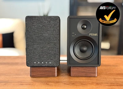 Onkyo GX-D30 pequeños altavoces bidireccionales, entradas analógicas y digitales, negro Foto 1 de 2