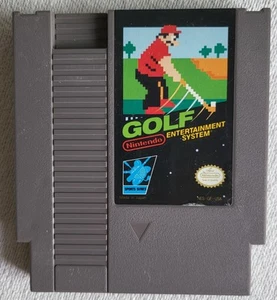 Nintendo NES Mario Golf Cartridge Game Good-Very Good Condition NES-GF-USA 1985 - Picture 1 of 10