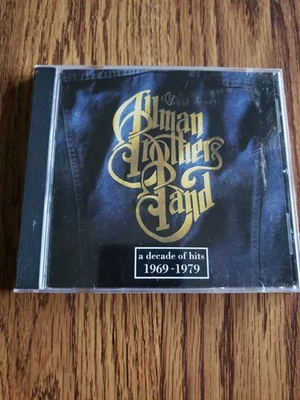 The Allman Brothers Band - A Decade Of Hits 1969-1979 Music CD 1991 Polygram New - Image 1 of 3