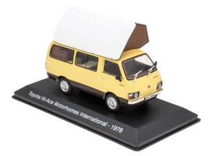 Toyota Hi-Ace Motorhomes Int. 1978 Camper RV diecast model car Hachette 1:43 - Picture 1 of 3