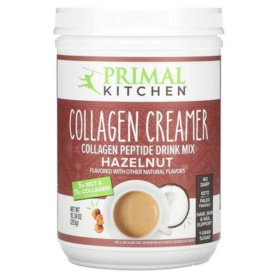 Collagen Creamer, Hazelnut, 10.34 oz (293 g) - Image 1 of 2