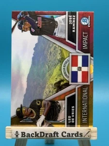 2024 Bowman Chrome International Jose Ramírez Leo De Vries JW1-2 - Foto 1 di 2