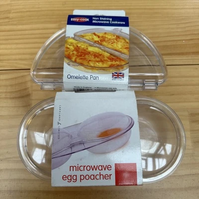 Mikrowelle Eierpochierer und Omelett Pfanne Lakeland Easy-Cook - Bild 1 von 2