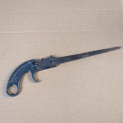 Vintage Great Neck #85 Keyhole Saw Pistol Grip Jab Push Saw USA - Image 1 of 4