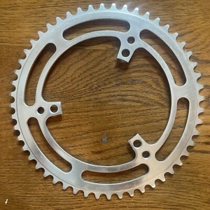 New-Old-Stock Vintage CAMPAGNOLO Gran Sport Strada 52T Chainring 3-Arm. (NJ) - Picture 1 of 2