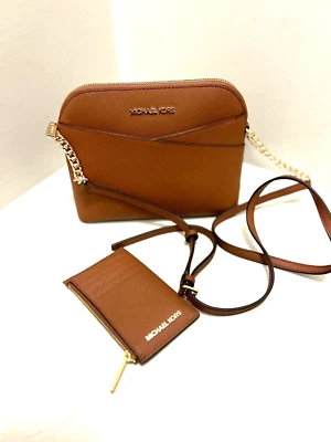 Michael Kors Moda Cuero Mensajero Bandolera Bolso de Mano Cartera + Cartera Foto 1 de 4