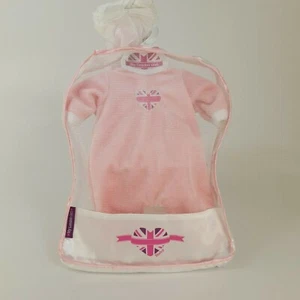 10X 14" DOLL CLOTHING GARMENT BAGS MY LONDON GIRL BABY BRANDED AMERICAN GIRL - Picture 1 of 3