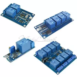 1 Channel 5-30V MICRO USB 5V 2/4/8 Channel USB Control Relay Module Delay Relay - Bild 1 von 36