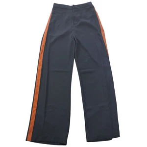 Forever 21 pants Women M (W26-28XL30)Black+brown side strip/elastic back waist - Picture 1 of 17