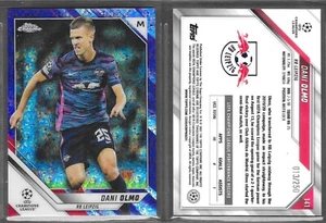 Topps Chrome 2022 #141 Dani Olmo RB Leipzig Purple Mini Diamond Refractor /250 - Bild 1 von 1