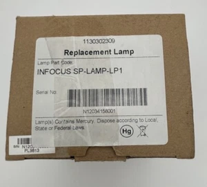 INFOCUS Lamp Replacement for SP-LAMP-LP1 Projectors with Housing - Picture 1 of 9