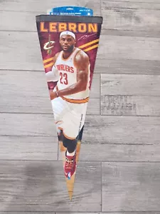 RARE NEW 2014 CLEVELAND CAVALIERS CAVS #23 LeBRON JAMES LBJ ROLL UP PENNANT - Picture 1 of 4