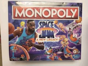 MONOPOLY SPACE JAM A NEW LEGACY EDITION *DISTRESSED PKG - Picture 1 of 5