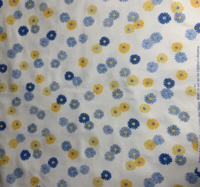 1 Yd + Springs Creative Mini Daisies Flannel #5467 Fabric 44" - Image 1 of 4