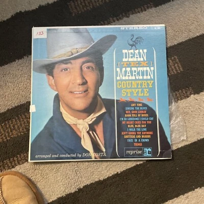 DEAN MARTIN-Country Style-1963 1st Pressing Reprise R9-6061 Stereo-VG++/NM- lp! — 第 1/4 张图片