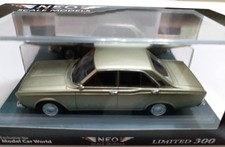 1 43 NEO Model Ford Taunus P7A 20M Light Green Metallic 1968 #.44353