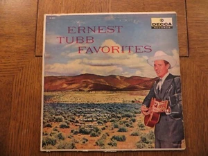 Ernest Tubb – Favorites - 1960 - Decca DL 8291 Vinyl LP VG/VG - Picture 1 of 5
