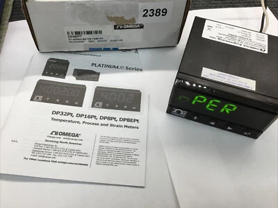 Process Controller Platinum Series 1/8 DIN 90 to 240 Vac Inputs & Outputs USB - Image 1 of 4